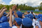 Baseball vs Babson NEWMAC Finals  Wheaton College vs Babson College play in the NEWMAC baseball championship finals. - (Photo by Keith Nordstrom) : Wheaton, baseball, NEWMAC, Babson